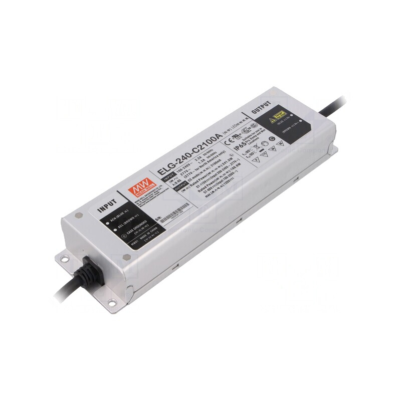 Alimentator LED 240W IP65 57-115VDC 1050-2100mA | Electronic-mag.ro | Componente Electronice Alimentator LED 240W IP65 57-115VDC 1050-2100mA | Electronic-mag.ro | Componente Electronice