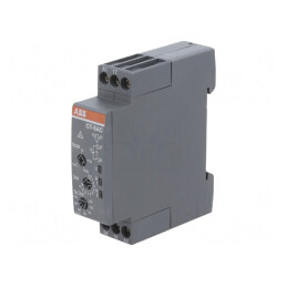 Timer SPDT 0,05-10min pentru șină DIN 24-240VAC/24-48VDC | Electronic-mag.ro | Componente Electronice