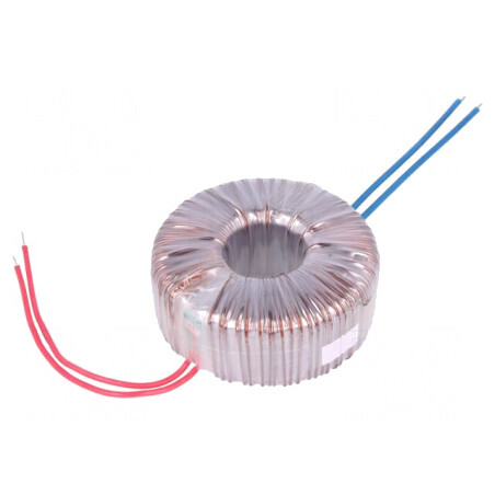 Transformator toroidal 200VA 230V 24V 8,33A cu cabluri | Electronic-mag.ro | Componente Electronice