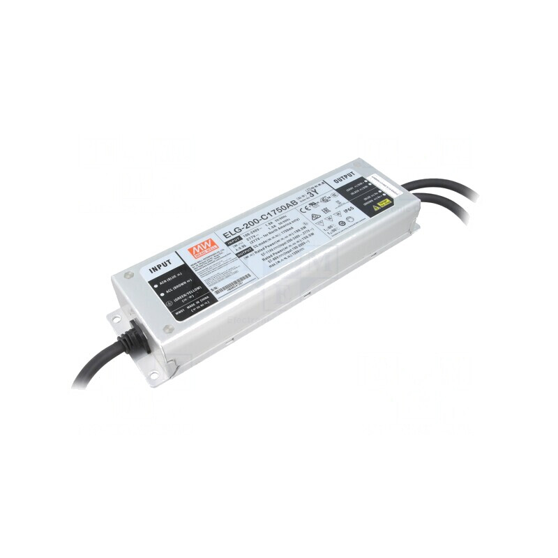 Alimentator LED 199,5W IP65 57-114VDC 875-1750mA | Electronic-mag.ro | Componente Electronice Alimentator LED 199,5W IP65 57-114VDC 875-1750mA | Electronic-mag.ro | Componente Electronice