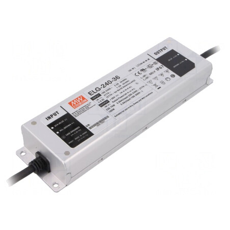 Alimentator LED 240W 36V 6.66A | Electronic-mag.ro | Componente Electronice