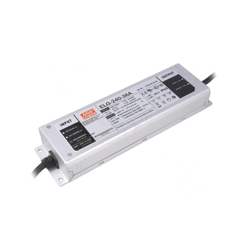 Alimentator LED 240W 36V 3,33-6,66A | Electronic-mag.ro | Componente Electronice