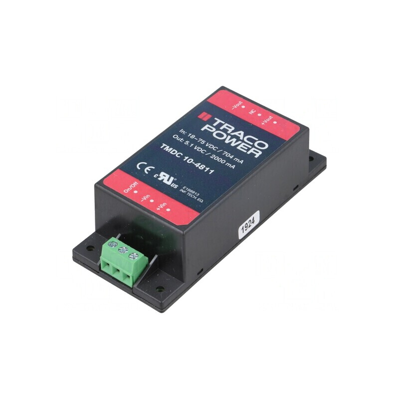 Convertor DC/DC 10W 18-75V la 5.1V 2000mA | Electronic-mag.ro | Componente Electronice Convertor DC/DC 10W 18-75V la 5.1V 2000mA | Electronic-mag.ro | Componente Electronice