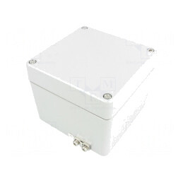 Carcasă Universală ATEX Aluminiu Gri 100x100x81 mm | Electronic-mag.ro | Componente Electronice