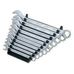 Set chei combinată 10 bucăți oțel crom-vanadium | Electronic-mag.ro | Componente Electronice