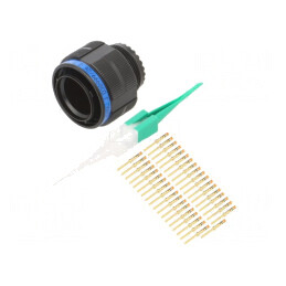 Conector militar mufă 15 MIL-DTL-38999 Series III | Electronic-mag.ro | Componente Electronice