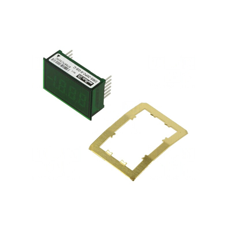Voltmetru Digital pentru Montare -200÷200mV ±2% | Electronic-mag.ro | Componente Electronice