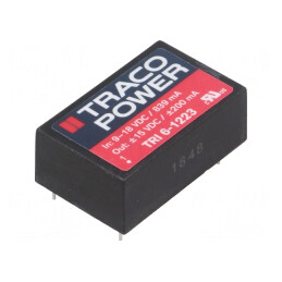 Convertor DC/DC 6W 9-18V la 15V/-15V DIP24 | Electronic-mag.ro | Componente Electronice