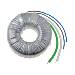 Transformator Toroidal 250VA 230V 12V 20.83A Cabluri | Electronic-mag.ro | Componente Electronice