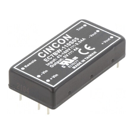 Convertor DC/DC 20W 43-160V la 5V 4000mA THT | Electronic-mag.ro | Componente Electronice