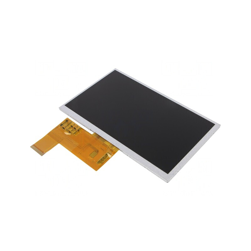 Afișaj TFT 7 inch 800x480 LED 500cd/m2 | Electronic-mag.ro | Componente Electronice