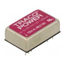 Convertor DC/DC 8W 18-75V la 5V/-5V DIP24 | Electronic-mag.ro | Componente Electronice