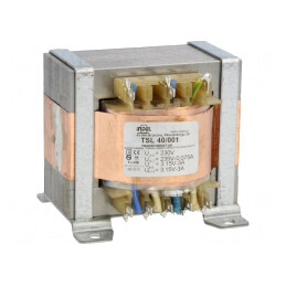 Transformator alimentare 230VAC-235V 3,15V 0,075A 3A TSL 40/001 | Electronic-mag.ro | Componente Electronice