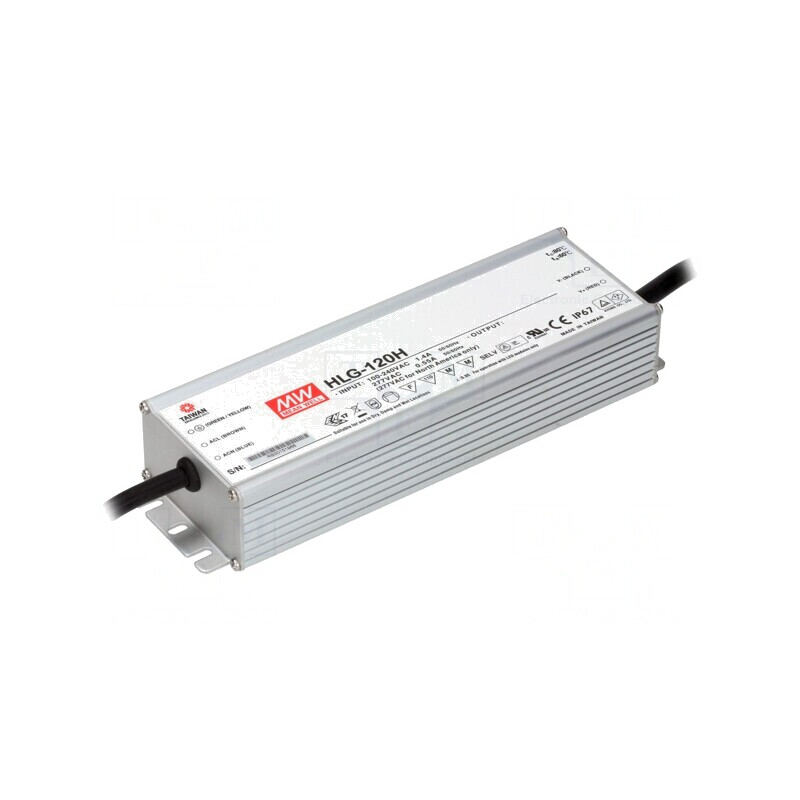 Alimentator LED 120W 54VDC IP67 | Electronic-mag.ro | Componente Electronice