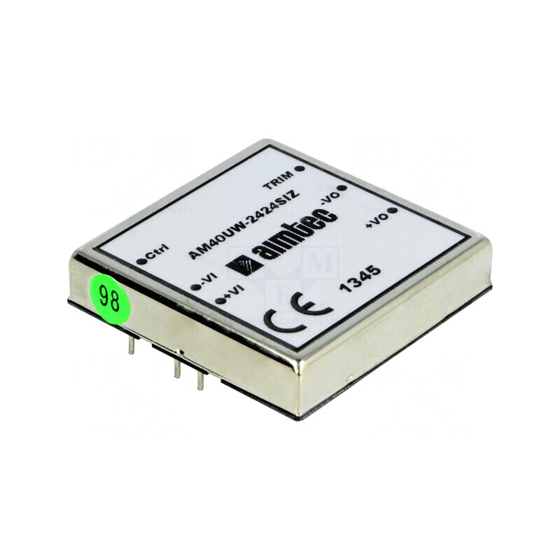 Convertor DC/DC 36W 9-36V la 24V 1.5A 2x2 | Electronic-mag.ro | Componente Electronice
