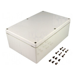 Carcasă Universală Gri 164x244x90 mm EURONORD IK07 | Electronic-mag.ro | Componente Electronice