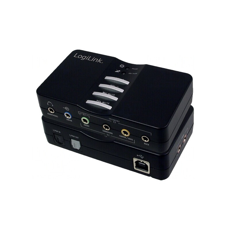 Card Extensie Audio Stereo 7.1 USB 2.0 | Electronic-mag.ro | Componente Electronice