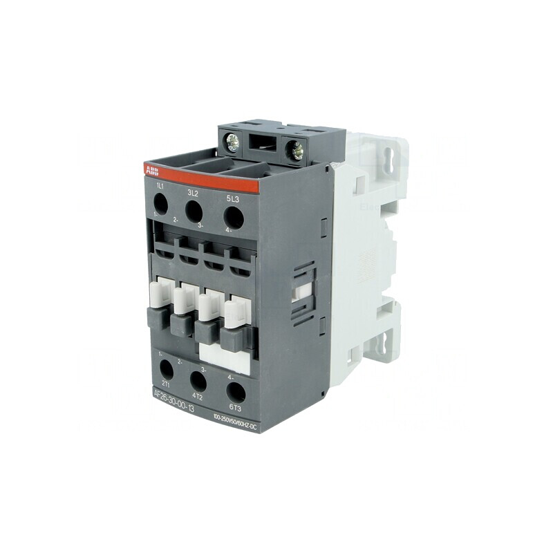 Contactor 3P NO 26A 45mm cu 3 Contacte Auxiliare NO | Electronic-mag.ro | Componente Electronice