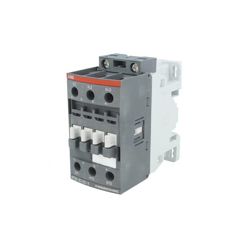 Contactor 3P NO cu 3 Contacte Auxiliare NC 26A 45mm | Electronic-mag.ro | Componente Electronice