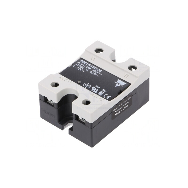 Releu Semiconductor 1-Fazat 25A 42-530VAC | Electronic-mag.ro | Componente Electronice Releu Semiconductor 1-Fazat 25A 42-530VAC | Electronic-mag.ro | Componente Electronice