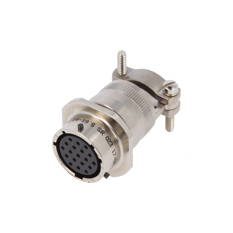 Mufă Mamă Circulară 19 PIN Aurit PT01E1419SSR023 | Electronic-mag.ro | Componente Electronice