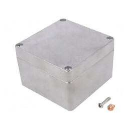 Carcasă Universală Aluminiu 120x122x81mm IP68 | Electronic-mag.ro | Componente Electronice