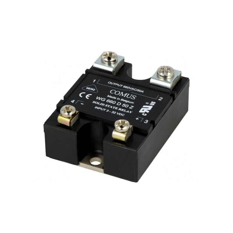 Releu Semiconductor 50A 1-Fazat 3-32VDC 24-660VAC | Electronic-mag.ro | Componente Electronice Releu Semiconductor 50A 1-Fazat 3-32VDC 24-660VAC | Electronic-mag.ro | Componente Electronice