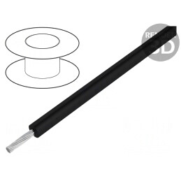 Cablu electric Cu EPDM negru 3kV 30,5m 20AWG | Electronic-mag.ro | Componente Electronice