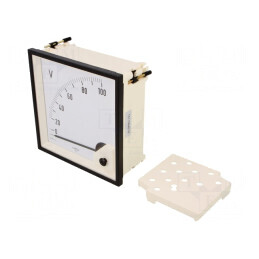 Voltmetru Panou 0-100V True RMS 40-72Hz | Electronic-mag.ro | Componente Electronice