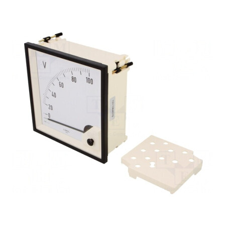 Voltmetru Panou 0-100V True RMS 40-72Hz | Electronic-mag.ro | Componente Electronice