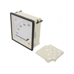 Voltmetru de Panou True RMS 0-500V 40-72Hz | Electronic-mag.ro | Componente Electronice
