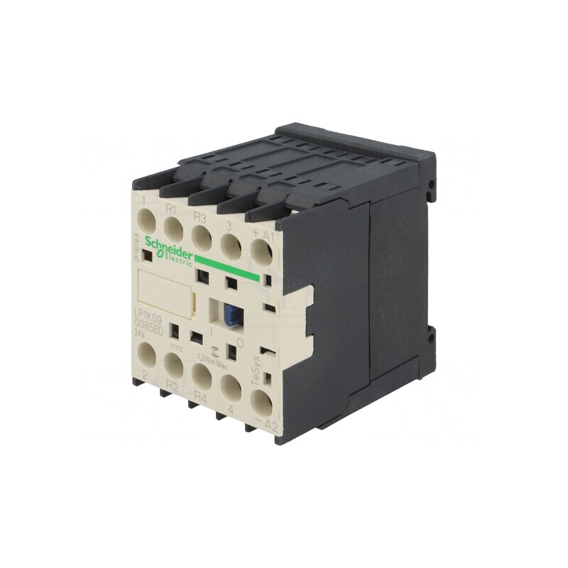 Contactor 4P NC2 NO2 24VDC 9A Cleme Șurub | Electronic-mag.ro | Componente Electronice
