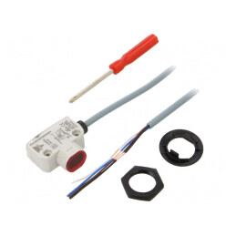 Senzor Fotoelectric PNP/NO/NC, 5m, 10-30VDC | Electronic-mag.ro | Componente Electronice