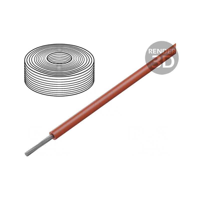 Cablu Siliconic Elastic Roșu 200°C 600V 7,5m 14AWG | Electronic-mag.ro | Componente Electronice Cablu Siliconic Elastic Roșu 200°C 600V 7,5m 14AWG | Electronic-mag.ro | Componente Electronice