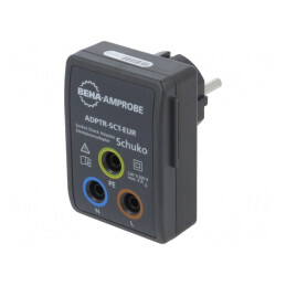 Adaptor Schuko 4mm cu Mufă Europeană | Electronic-mag.ro | Componente Electronice