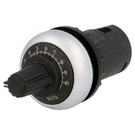 Potențiometru RMQ-Titan 22mm 47kΩ IP66 | Electronic-mag.ro | Componente Electronice