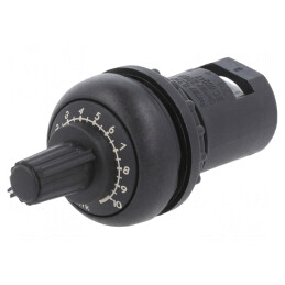Potentiometru 22mm RMQ-Titan 47kΩ IP66 | Electronic-mag.ro | Componente Electronice