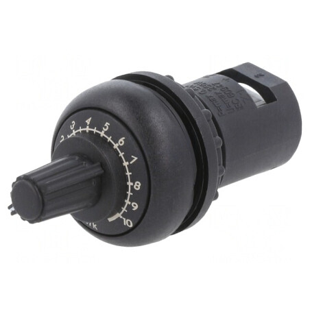 Potentiometru 22mm RMQ-Titan 47kΩ IP66 | Electronic-mag.ro | Componente Electronice
