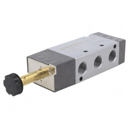 Ventil electromagnetic 5/2 G 1/4 1150l/min | Electronic-mag.ro | Componente Electronice