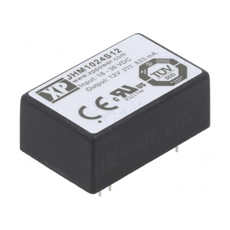 Convertor DC/DC 10W 18-36V la 12V 833mA DIP24 | Electronic-mag.ro | Componente Electronice