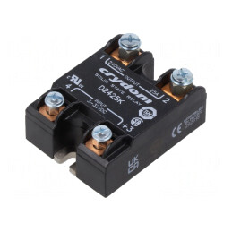 Releu Solid State 25A 24-280VAC 3-32VDC | Electronic-mag.ro | Componente Electronice