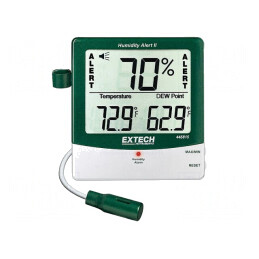 Termohigrometru LCD cu Acuratețe ±1°C | Electronic-mag.ro | Componente Electronice