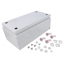 Carcasă Universală din Tablă de Oțel 150x300x120mm | Electronic-mag.ro | Componente Electronice