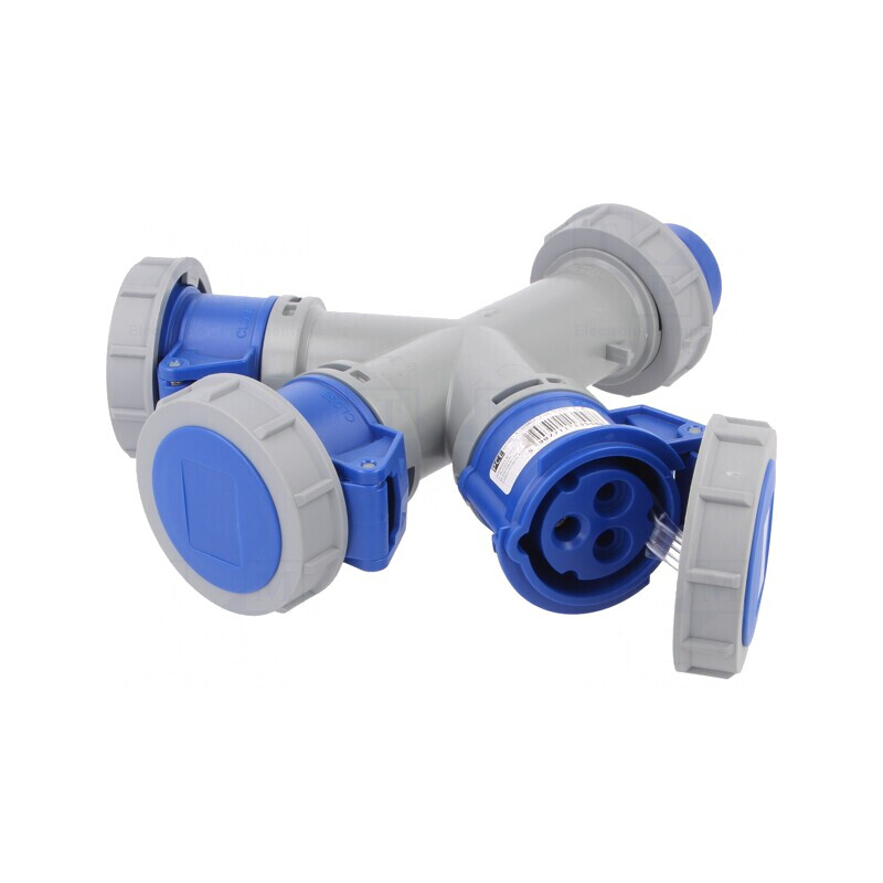 Conector Alimentare AC Splitter IP67 16A 230V | Electronic-mag.ro | Componente Electronice