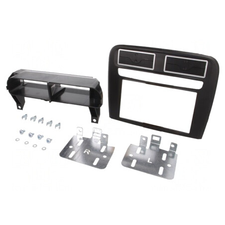 Cadru Radio Fiat 2 DIN Negru | Electronic-mag.ro | Componente Electronice