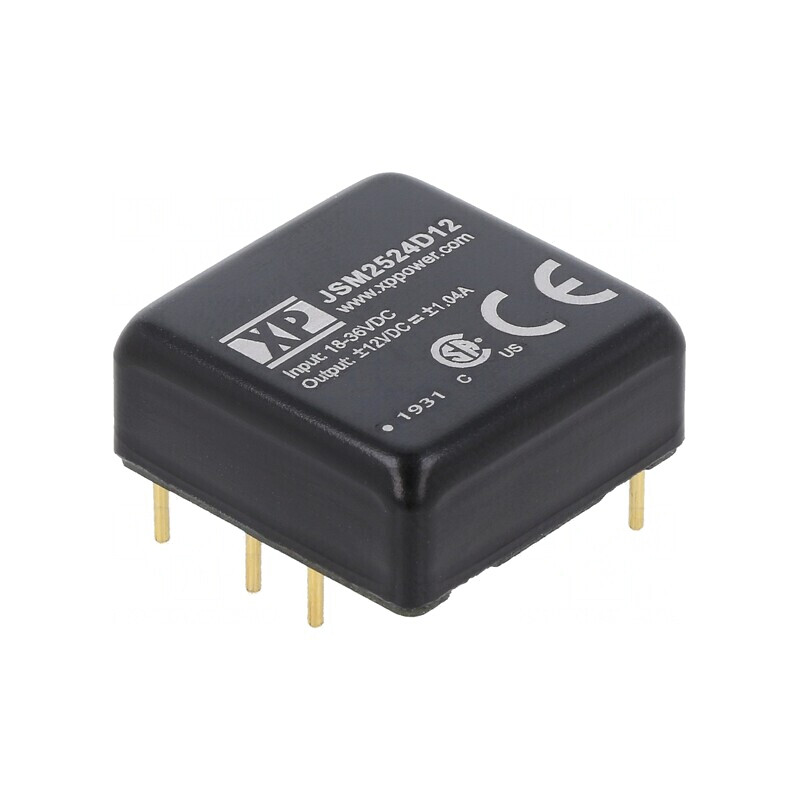 Convertor DC/DC 25W 18-36V la 12V și -12V | Electronic-mag.ro | Componente Electronice Convertor DC/DC 25W 18-36V la 12V și -12V | Electronic-mag.ro | Componente Electronice