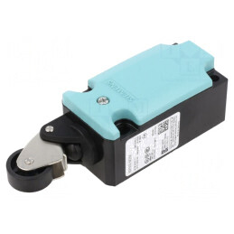 Limitator Cursă Manetă 20mm cu Rola Plastic Ø22mm 10A | Electronic-mag.ro | Componente Electronice