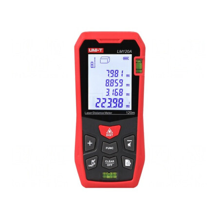 Telemetru LCD 120m ±2mm 0,001m | Electronic-mag.ro | Componente Electronice