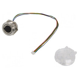 Fingerprint Sensor with LED Ring - UART Interface 3.3V | Electronic-mag.ro | Componente Electronice