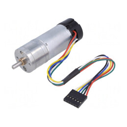 Motor DC cu Encoder și Transmisie 12V 34:1 | Electronic-mag.ro | Componente Electronice